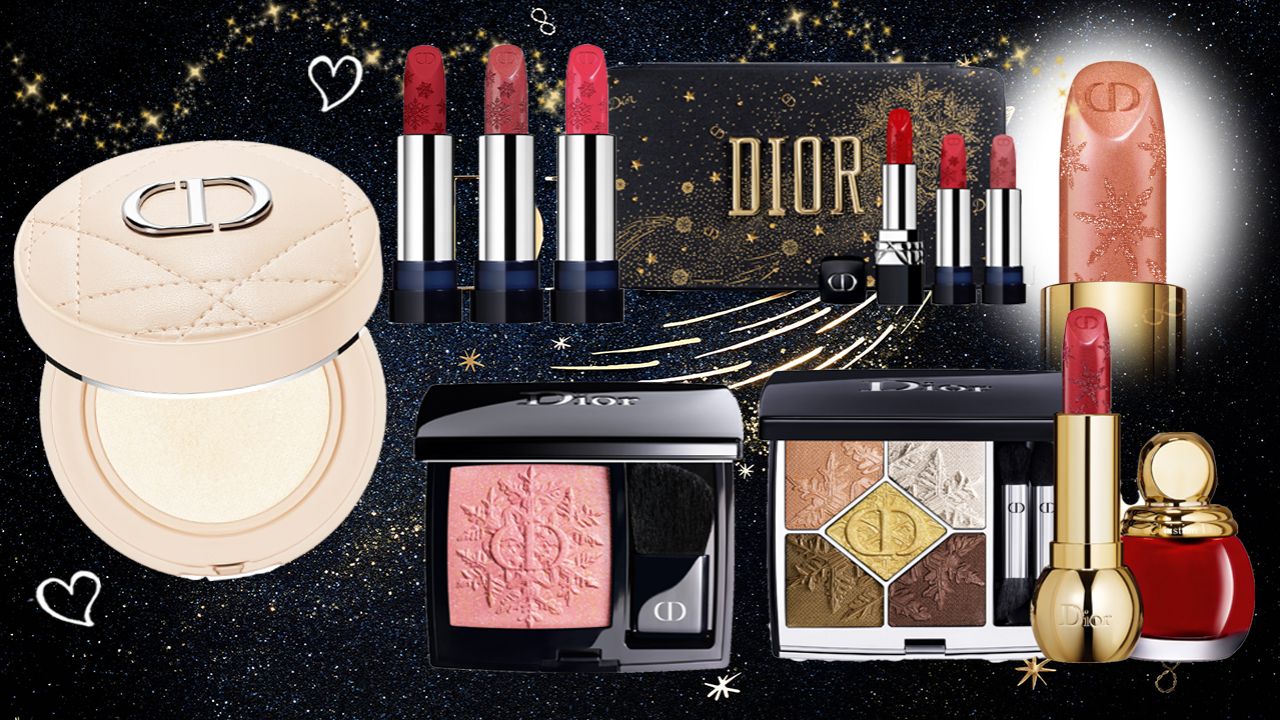 【聖誕2020】Dior 2020聖誕彩妝系列預告！夢幻珠光氣墊蜜粉、珍藏版眼影唇膏！看率先發售日期！