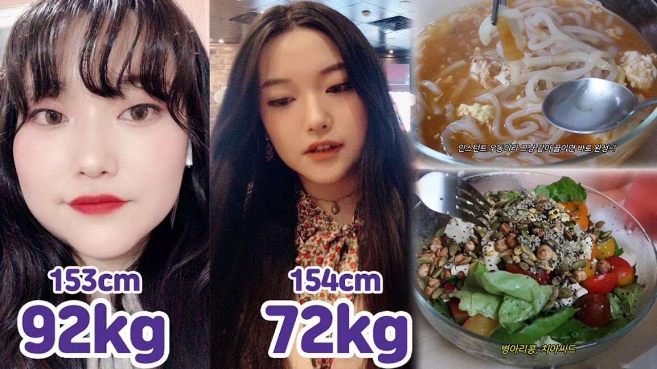 韓國女生減23kg後體重反彈？復胖原因是「這個」！自製健康減肥餐瘦下去！