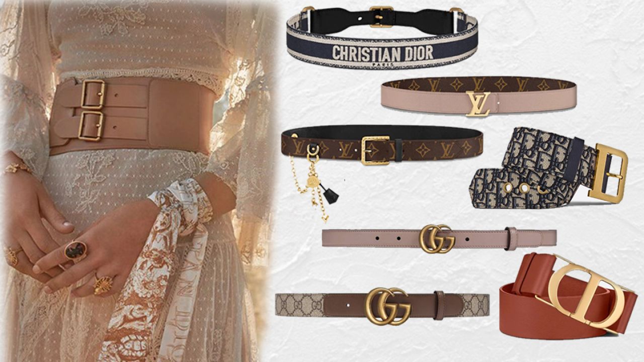 18款時尚名牌腰帶推薦！精緻Logo！ DIOR、GUCCI！女生必備時尚單品！
