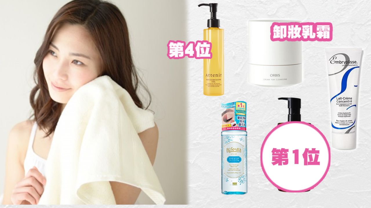 日本＠cosme卸妝產品TOP10大公開！日本討論度極高！適合不同膚質使用！