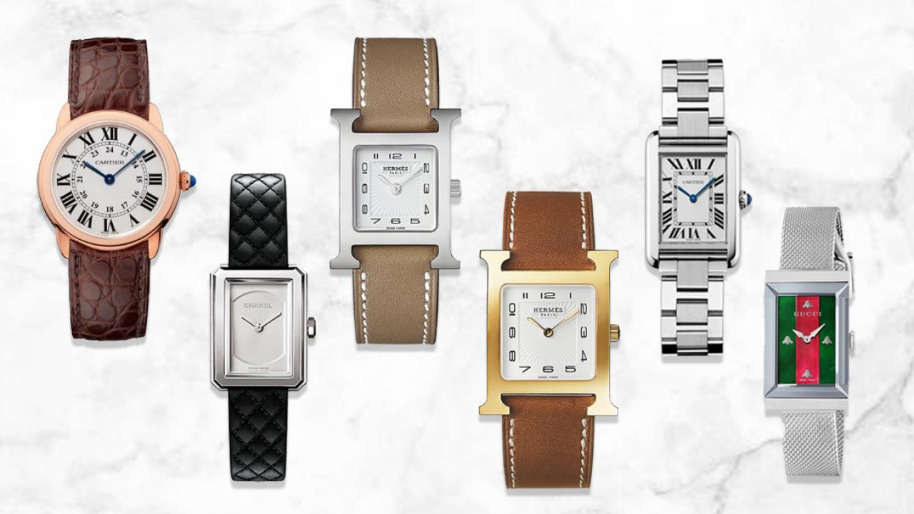 【名錶入門】10款名牌手錶推介！Hermès、GUCCI、CHANEL！小錶面設計知性、典雅！