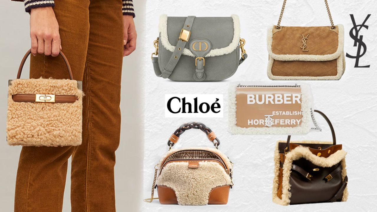 8大品牌毛絨款手袋推介！DIOR、Chloé 冬季時尚單品！最值得入手款式！