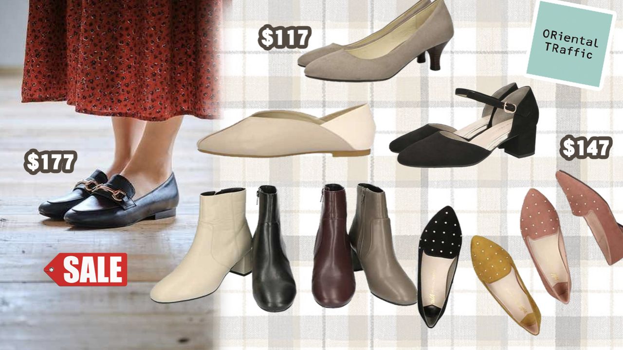 ORiental TRaffic全線減價低至3折！低跟鞋/秋冬踝靴/樂福鞋！低價入手經典鞋款！