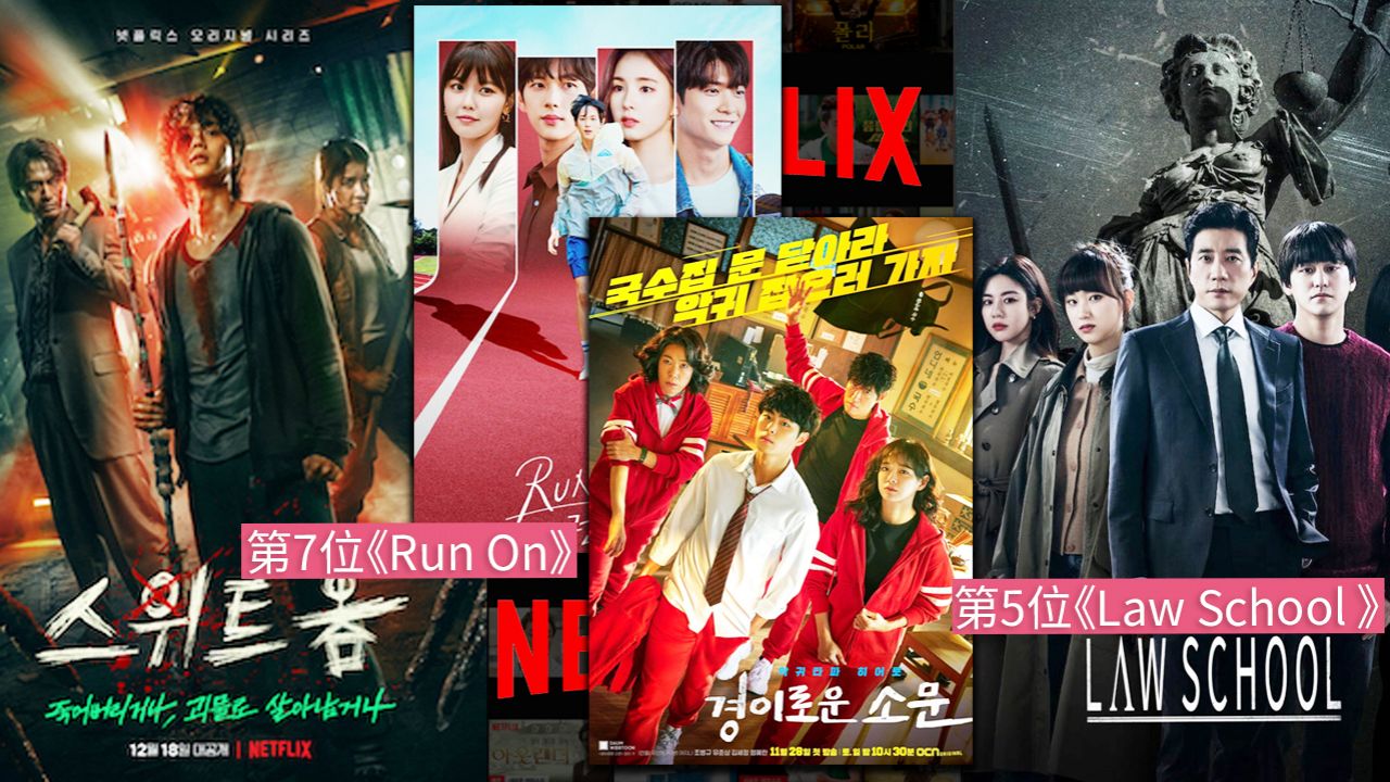 【Netflix韓劇】2021上半年Netflix最受歡迎韓劇排行榜！《Sweet Home》只排第10！