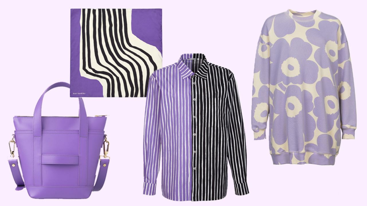 Marimekko初秋系列紫調單品精選！連身裙、衛衣、外套、手袋！神秘優雅色調！