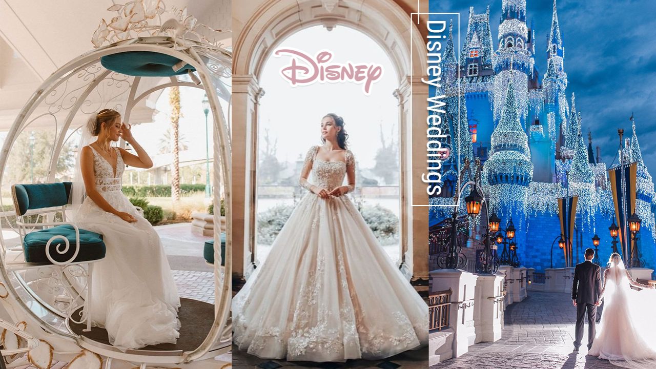 迪士尼官方新系列公主婚紗！夢幻童話式婚禮！Ariel、Cinderella、Belle、Rapunzel！