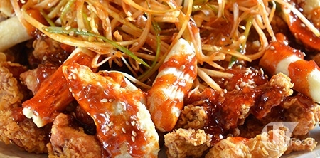 黎西環食韓國醬油炸雞