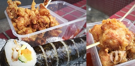 街市驚人發現 韓式炸雞 + Kimbap