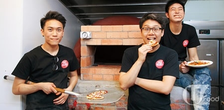 自砌磚爐 高溫烤pizza