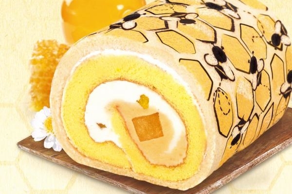 可愛蜂巢造型 蜂蜜檸檬卷蛋登場