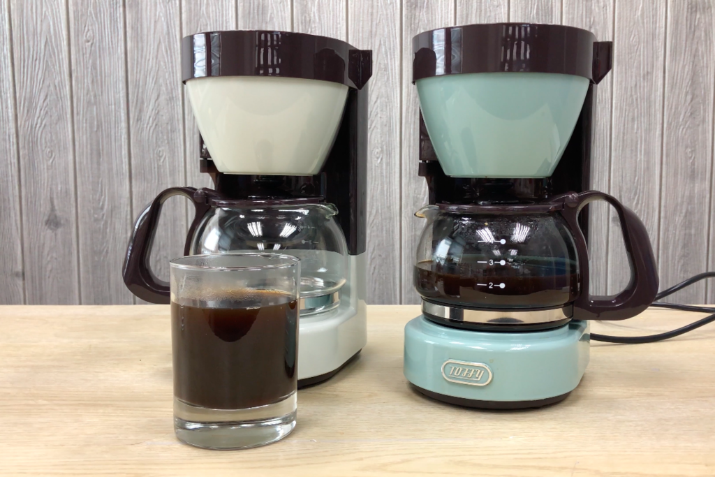馬卡龍色咖啡機 家中輕鬆沖泡滴漏咖啡