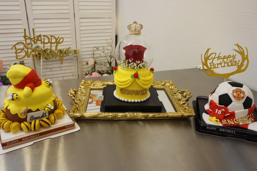 柴灣烘焙教室 多款立體造型蛋糕
