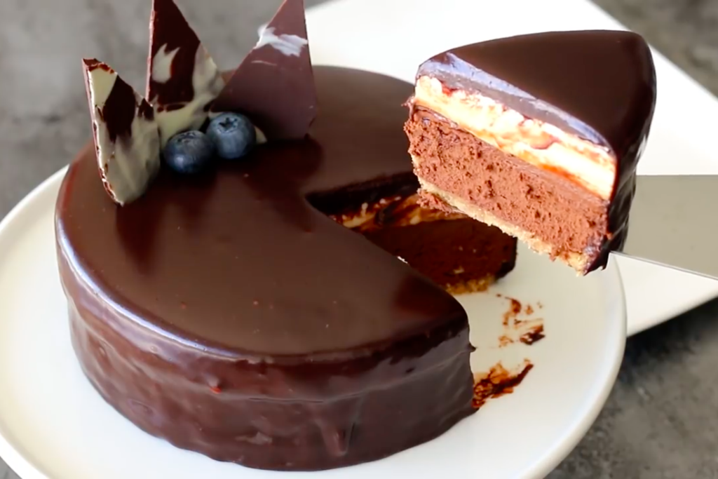 【蛋糕食譜】簡易免焗甜品系列！　伯爵茶朱古力蛋糕