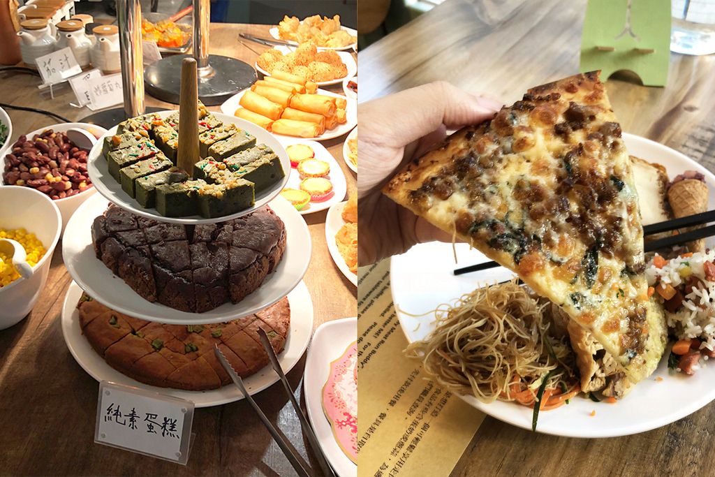 【素食自助餐】3間人氣素食放題 滷素肉飯／羽衣甘藍煎餅／青醬焗蕃茄