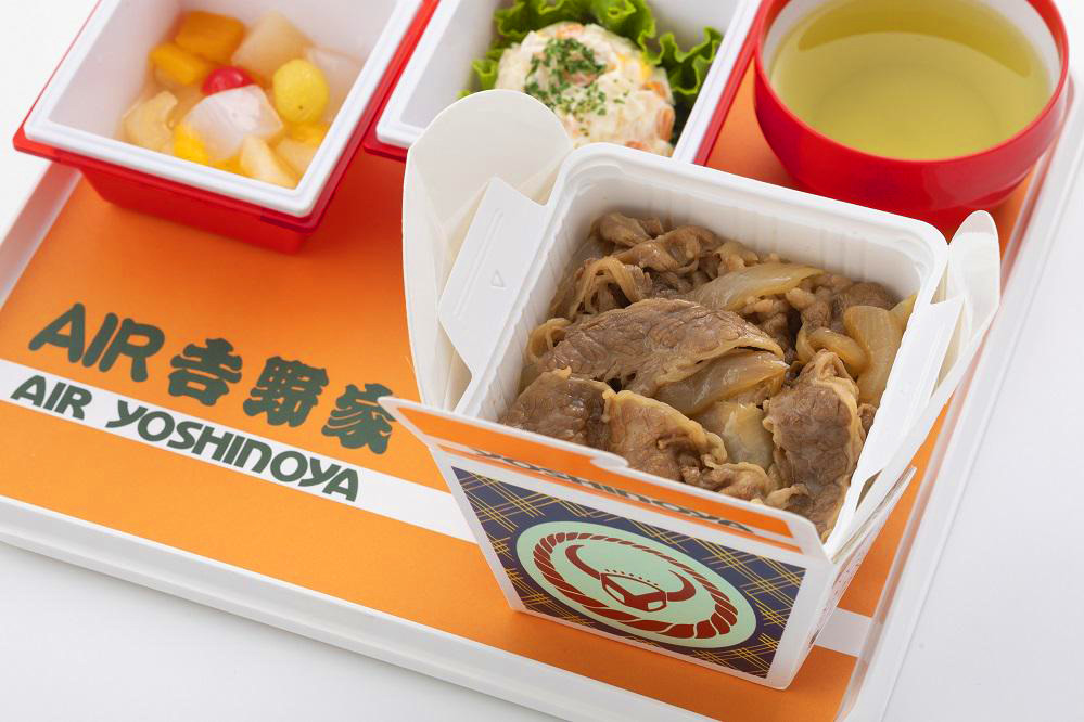 【日本美食】日本航空再度推出　人氣吉野家飛機餐