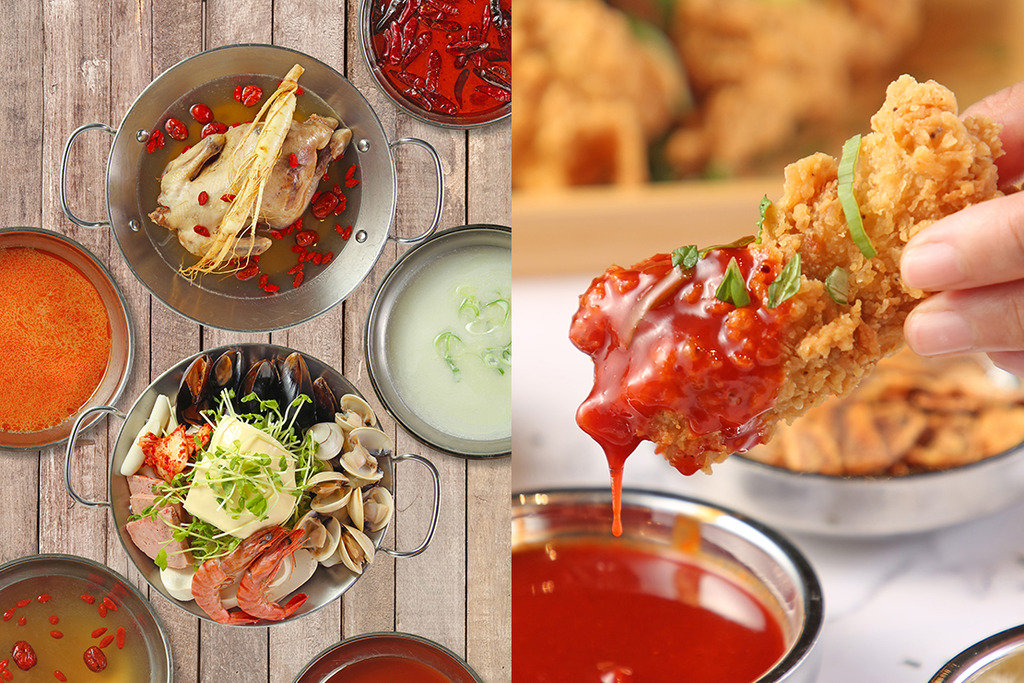 【青衣自助餐】青衣韓式放題食混醬炸雞+部隊鍋 加$18食素食自助餐