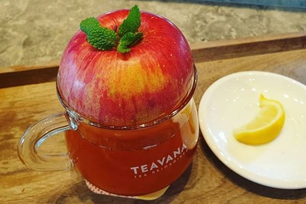 【韓國美食】韓國Starbucks星巴克新飲品系列 原個蘋果蓋肉桂檸檬紅茶