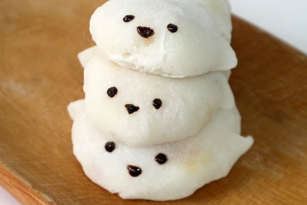 【甜品食譜】超可愛日式甜點！　軟綿綿海豹大福