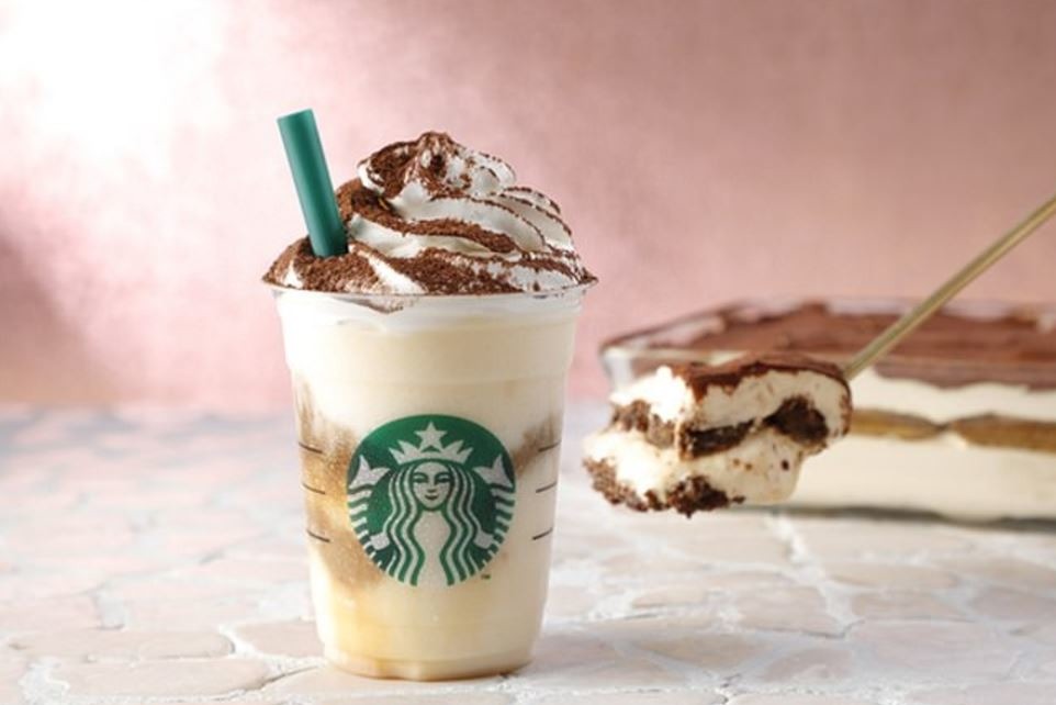【日本美食】日本Starbucks星巴克推出新品 意大利蛋糕星冰樂