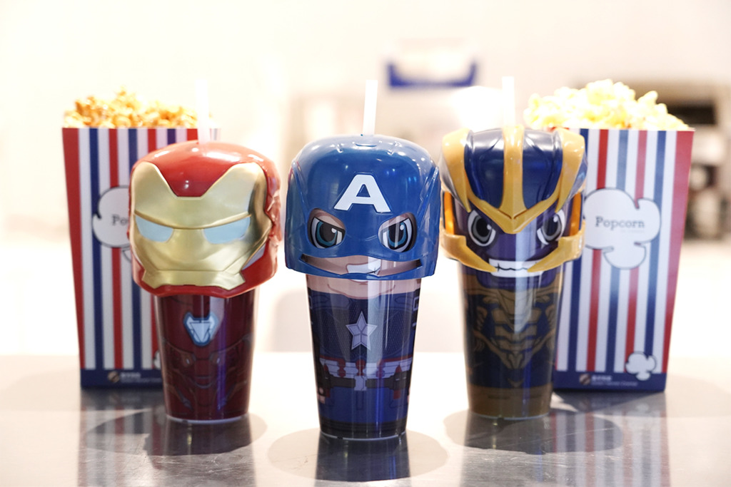 【復仇者聯盟4】戲院限量推出復仇者聯盟Avengers汽水杯 Q版美國隊長／Iron Man／魁隆