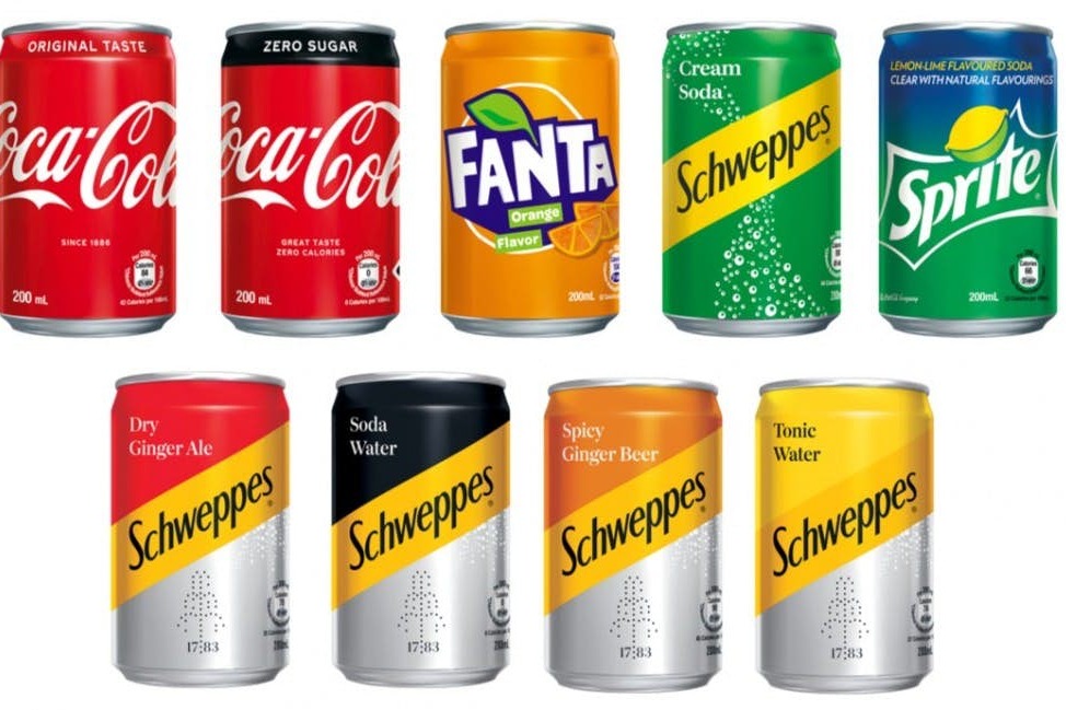 【可口可樂】香港可口可樂首推200ml迷你罐汽水　9款口味汽水4月底超市發售