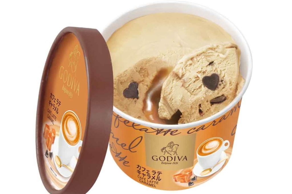 【日本美食】日本Godiva推出焦糖醬鮮奶咖啡雪糕 各大便利店有售