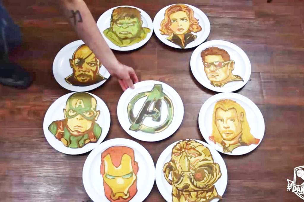 【復仇者聯盟4】Marvel迷注意！Pancake神手單手畫出  《復仇者聯盟Avengers》8大英雄人物