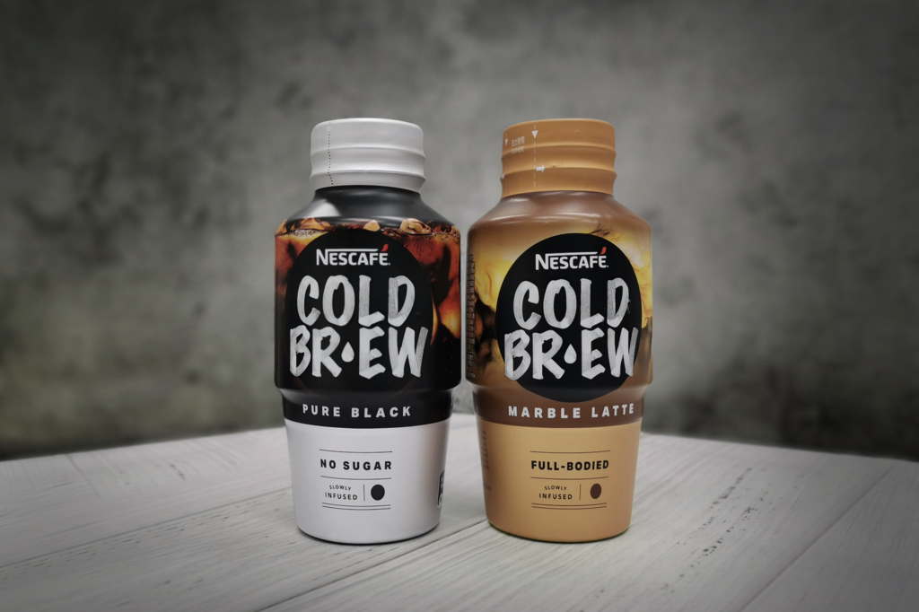 【便利店新品】雀巢咖啡推出cold brew即飲裝 醇黑咖啡／雲石牛奶咖啡