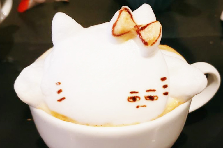 【日本美食】日本「Reissue」Cafe店長推出惡搞系列 卡通人物超崩壞造型咖啡拉花