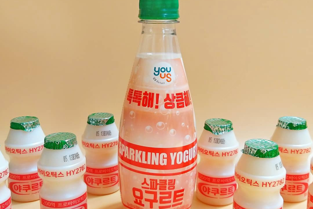 【OK便利店】便利店韓國直送新款乳酸飲品　酸甜碳酸有氣益力多梳打