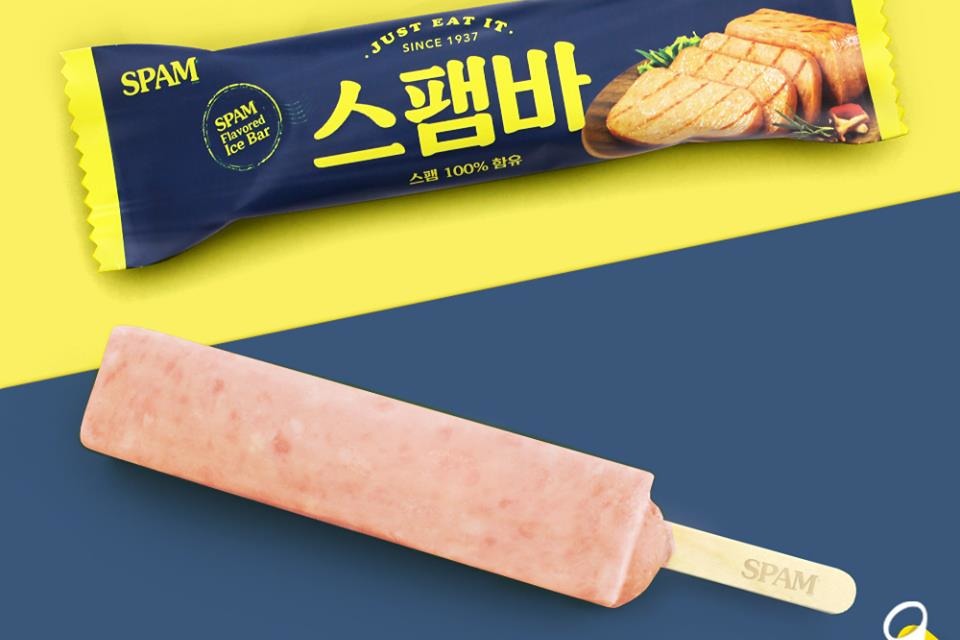 【韓國零食】韓國午餐肉品牌「SPAM」　疑推出牛餐肉雪條！