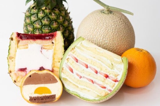 【大阪美食】大阪話題網店「GrowLevel」推打卡蛋糕　原個蜜瓜蛋糕／菠蘿芝士蛋糕／朱古力橘子慕絲蛋糕