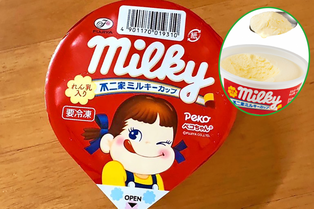【日本甜品】日本不二家牛奶妹糖新搞作　流心牛奶糖味牛奶妹雪糕