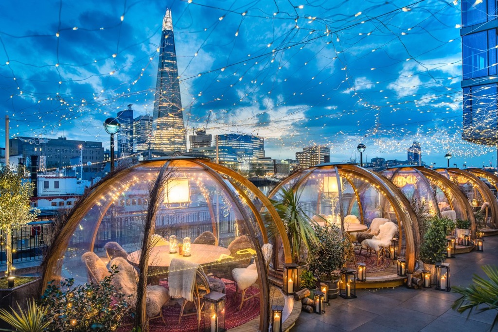 【英國美食】遊英必去！英國倫敦人氣打卡餐廳「Coppa Club」　置身夢幻玻璃屋欣賞泰晤士河夜景