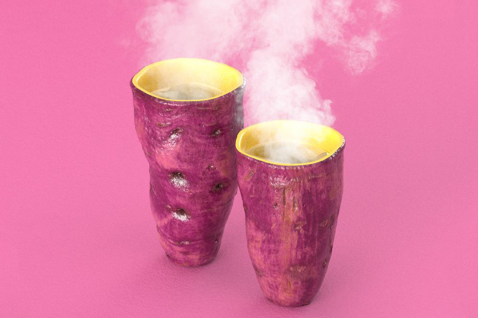 【廚具用品】秋冬必備！日本超像真有趣家品  暖笠笠紫薯咖啡杯