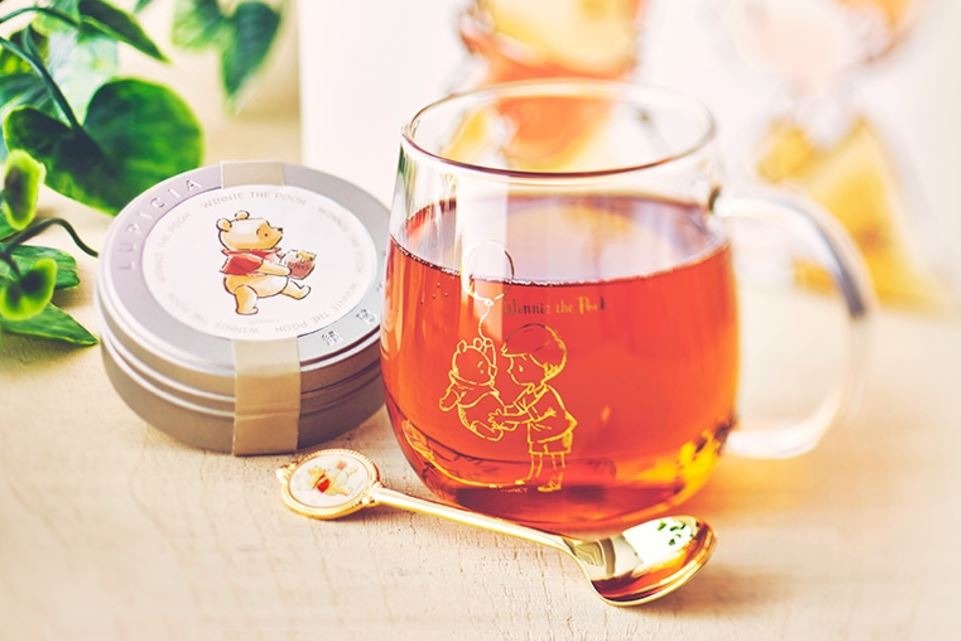 【日本精品】日本Disney store冬季限定小熊維尼精品　著名茶葉連茶具套裝／多款白金系列實用品