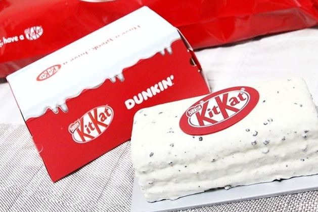 【韓國甜品】韓國冬甩店「DUNKIN’」聯乘KitKat　推出KitKat造型朱古力／曲奇忌廉口味蛋糕