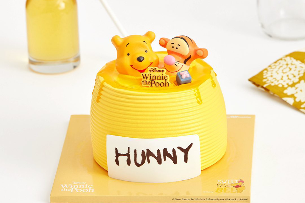 【Winnie the Pooh】韓國Baskin-Robbins期間限定　小熊維尼蜂蜜罐雪糕蛋糕