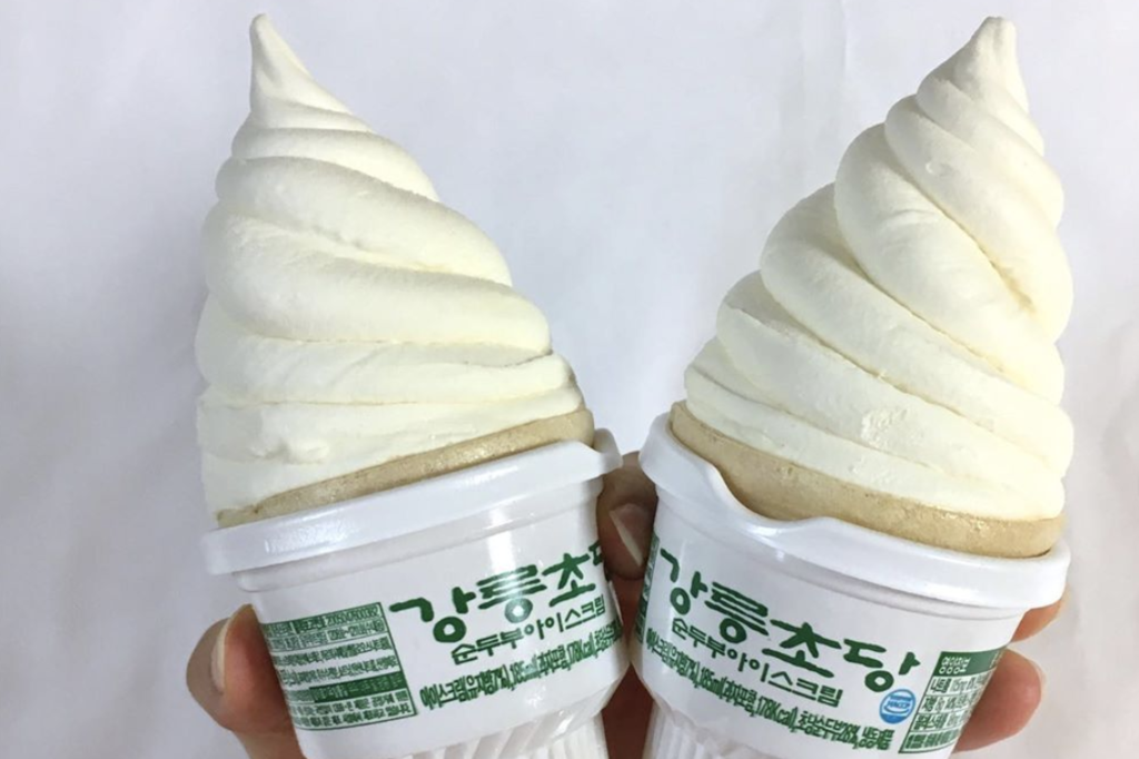 【韓國便利店】韓國便利店人氣甜品零食　超香濃豆腐味軟雪糕