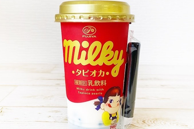 【日本便利店】日本FamilyMart便利店新限定　不二家牛奶妹珍珠牛奶飲品