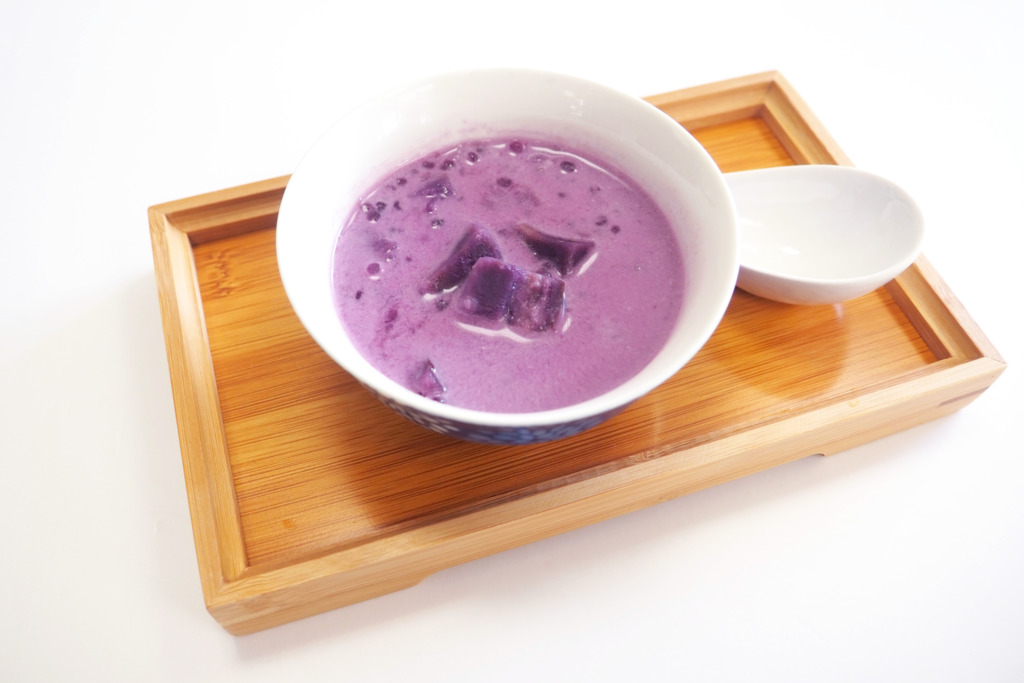 【中式糖水】4步輕鬆完成！零難度中式糖水食譜　紫薯椰汁西米露