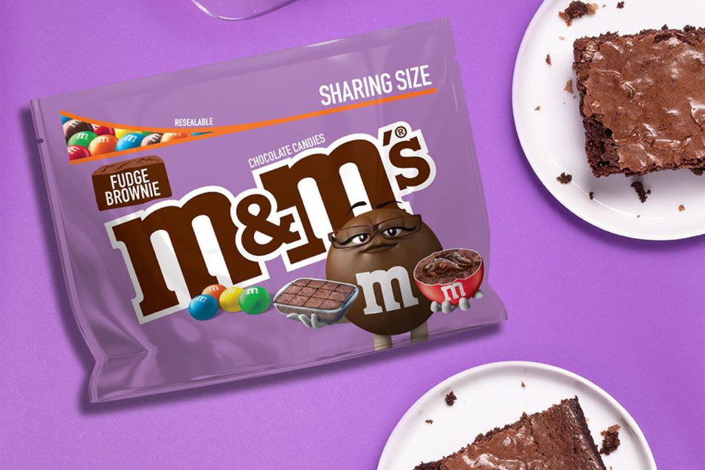 【M&M 布朗尼】朱古力Brownies味M&M’s新登場　朱古力脆皮+布朗尼蛋糕餡