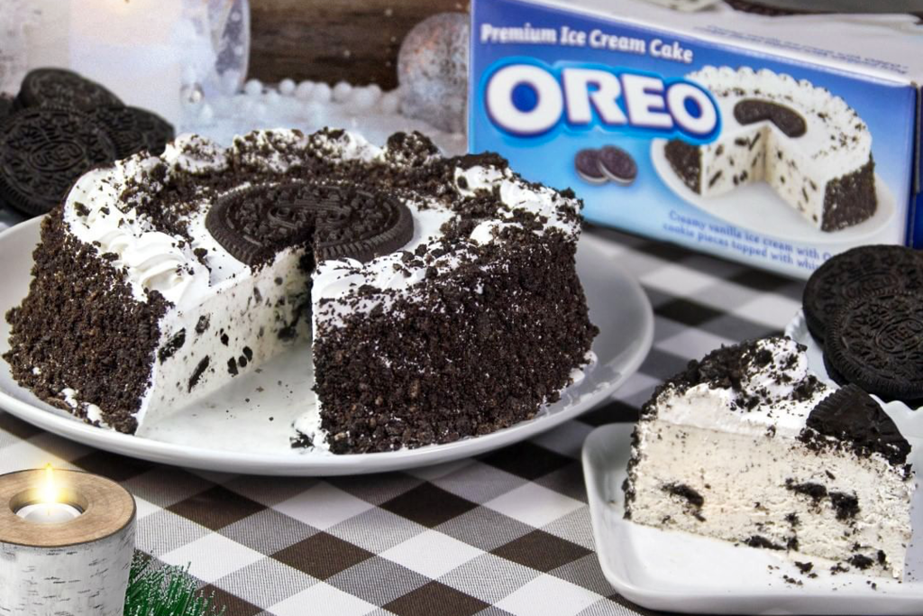 【美國超市必買】美國超市發現Oreo雪糕蛋糕／雪糕卷 　雲呢拿味曲奇忌廉雪糕