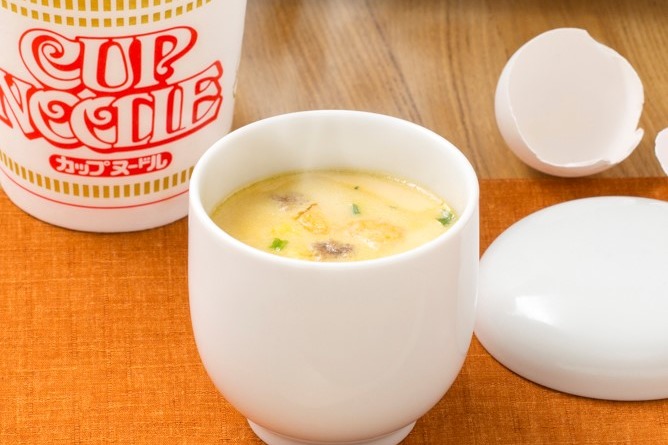 【合味道杯麵】日清官方網站公開杯麵另類食法！加蛋叮3分鐘極速製作美味茶碗蒸