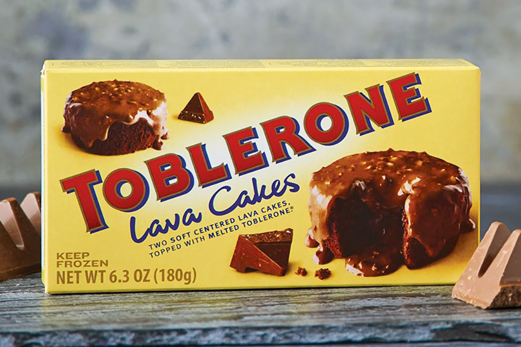 【美國超市必買】Toblerone三角朱古力心太軟蛋糕　切開有流心爆餡朱古力漿！