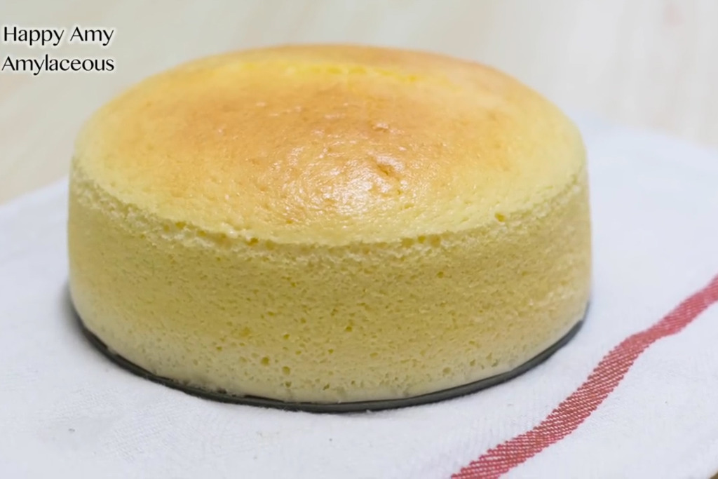【蛋糕食譜】簡單4步自製鬆軟蛋糕食譜    日式輕芝士蛋糕