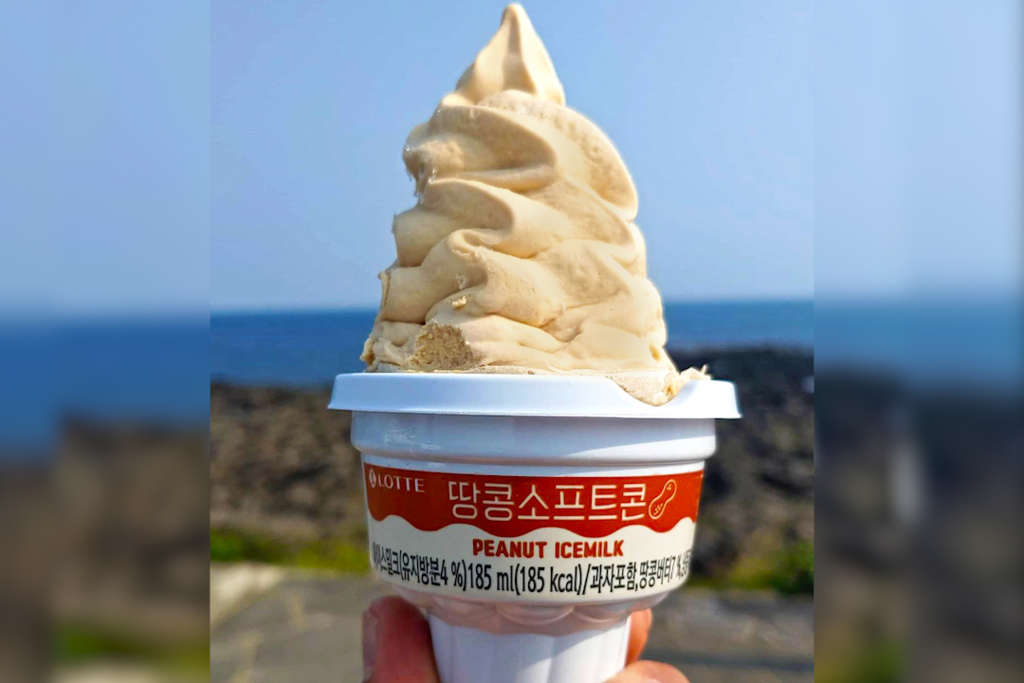 【韓國CU必買】韓國便利店搶手新款甜品　香濃花生味牛奶軟雪糕