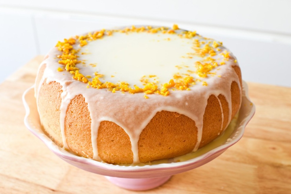 【蛋糕食譜】簡單免焗蛋糕食譜　電飯煲就整到！　鬆軟清新香橙蛋糕