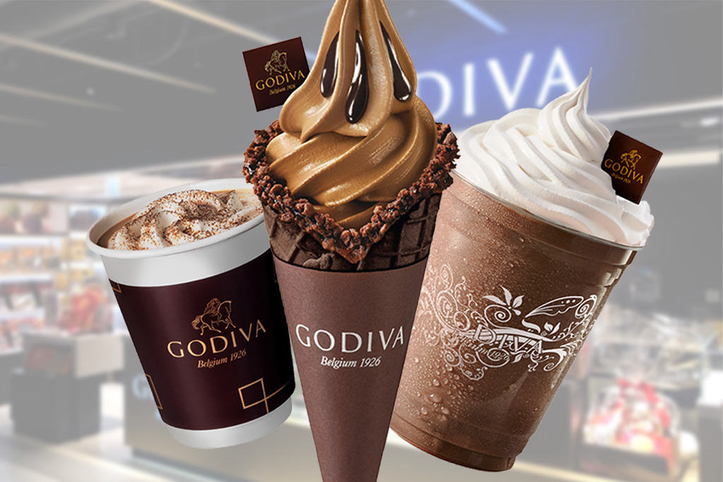 【雪糕優惠】GODIVA推出期間限定優惠  限量黑朱古力軟雪糕／朱古力咖啡特飲買一送一