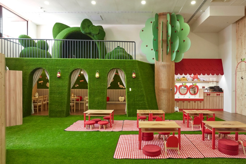 【台灣美食】台灣最大Sanrio主題親子餐廳開幕！布甸狗／玉桂狗／Melody等多個角色造型美食